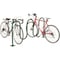 Global Industrial Wave Bike Rack, Green, Flange Mount, 7-Bike Capacity 652778MGN - alternate 2